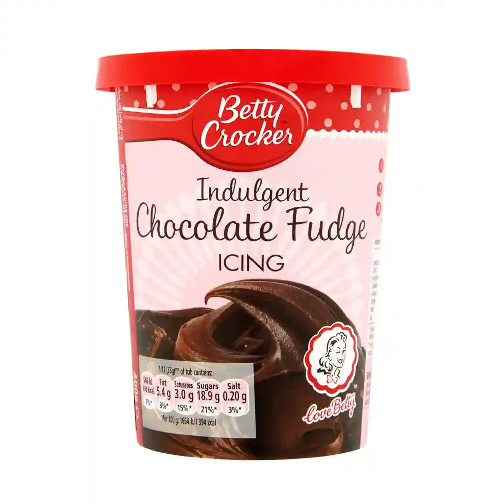 Betty Crocker Indulgent Chocolate Fudge Icing 400g